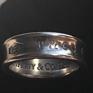 Authentic Tiffany& Co 1837 Ring